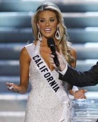 Обладательница титула "Мисс Калифорния" Кэрри Приджин